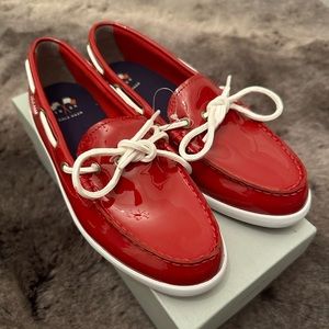 Cole Haan red loafer